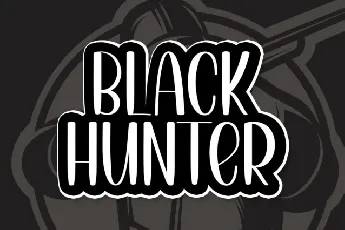 Black Hunter Display font