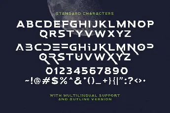 Space Boards font