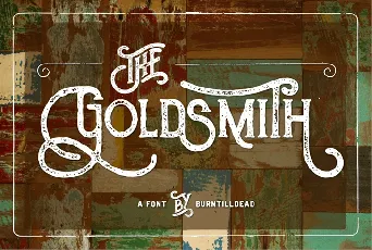 The Goldsmith Vintage font