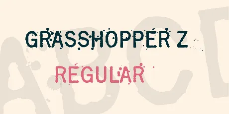 Grasshopper Z font