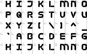 Mametosca 026 font