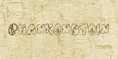 Chankenstein font