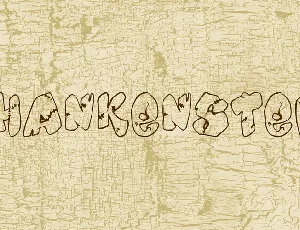 Chankenstein font