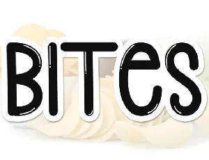 Bites font