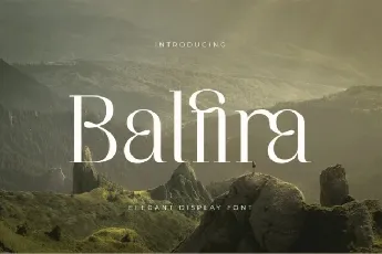 Balfira font