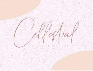 Cellestial Handwritten font