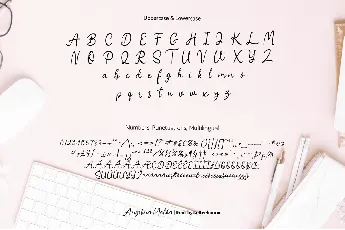 Angelina Malika font