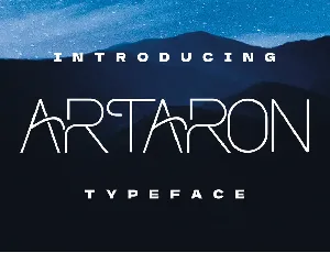 Artaron font