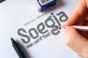 Soegja Sans Serif font