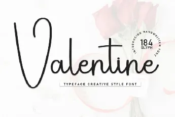 Valentine Handwritten Typeface font