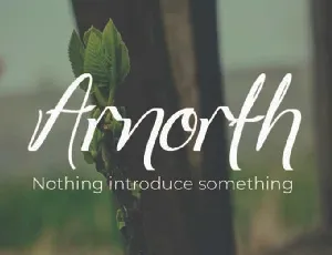 Arnorhth font