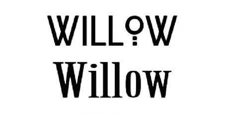 Willow font