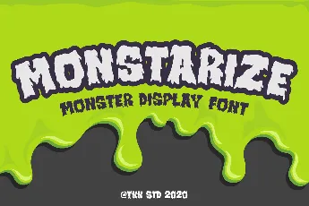 MONSTARIZE font