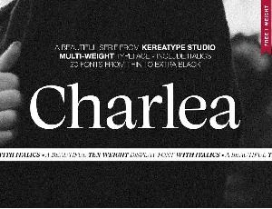 Charlea font