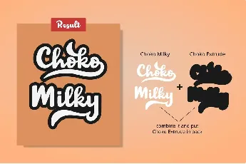 Choko Demo font