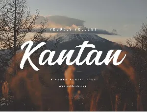 Kantan font