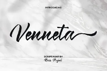 Venneta font