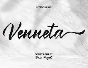 Venneta font