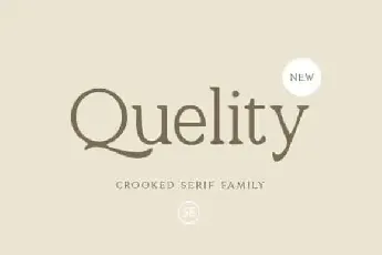 Quelity Serif font