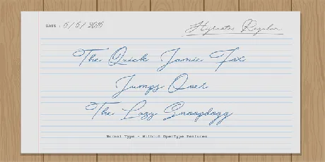 Hijrnotes font