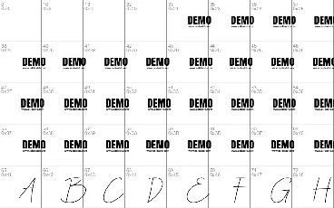 Anthena font