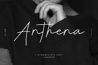 Anthena font