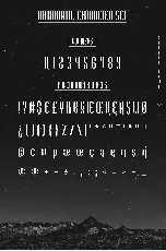 Harmonial font