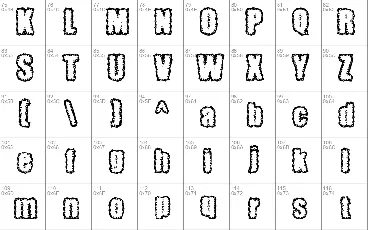 Pinniepoker font