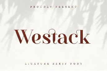 Westack font