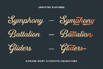 Golden Hills Script font