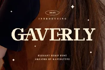 Gaverly font