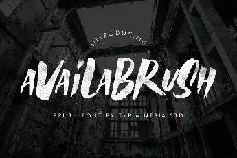 Availa Brush font