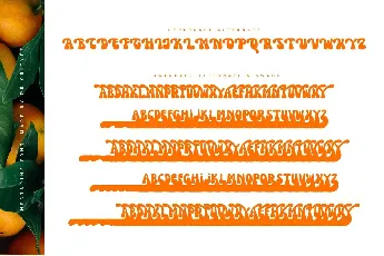 Nectarine DEMO font