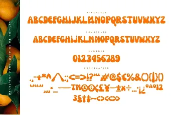 Nectarine DEMO font