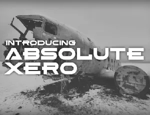 Absolute Xero font