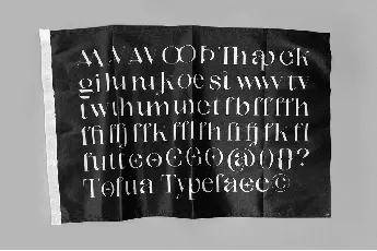 Tofua font