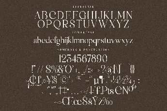 Macterla font