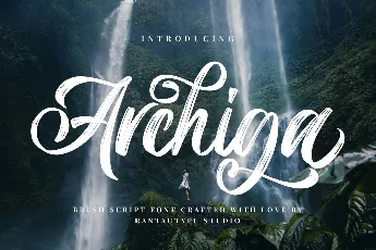 Archiga font