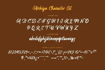 Archiga font