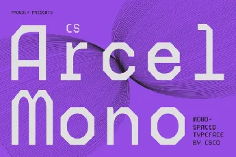 CS Arcel Mono font