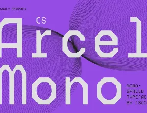 CS Arcel Mono font