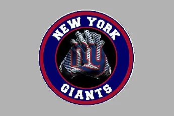 New York Giants font