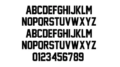 New York Giants font