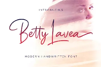 Betty Lavea font