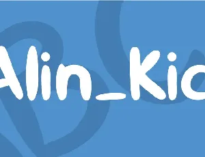 ALIN_KID font