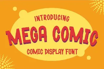 Mega Comic font