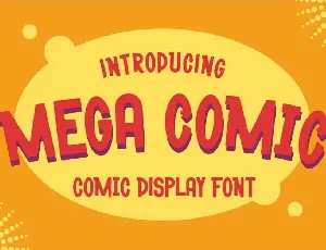 Mega Comic font