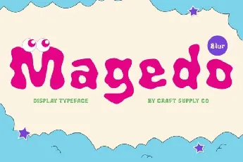 Magedo Blur font