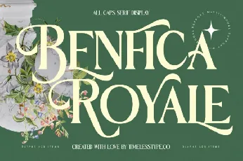 Benfica Royale Serif font