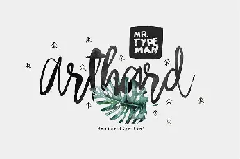 Arthard Script Free font